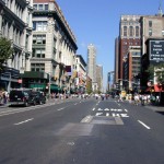 052 - 12.30PM - 6th ave looking north, devoid of cars
