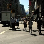 054 - 12.30PM - 6th ave looking south, smoke in the distance