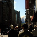 055 - 1PM - 5th ave looking south, smoke in the distance