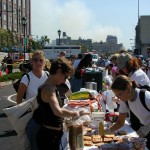 087 - Thu 1PM - volunteers making food for workers