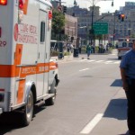 088 - Thu 1PM - more ambulances take off for downtown