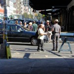 098 - Thu 1PM - highway patrol officers blocking the street